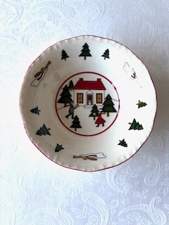 Mason"s Christmasvillage cereal bowl