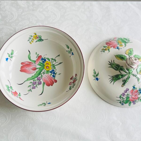 Dekschaal/ Serveerschaal met deksel / Covered serving dish/lidded serving Dish