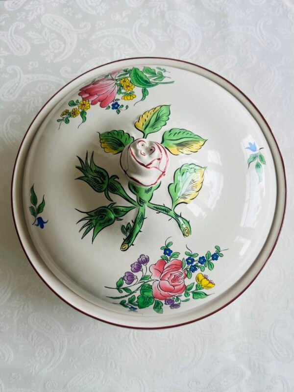 Dekschaal/ Serveerschaal met deksel / Covered serving dish/lidded serving Dish