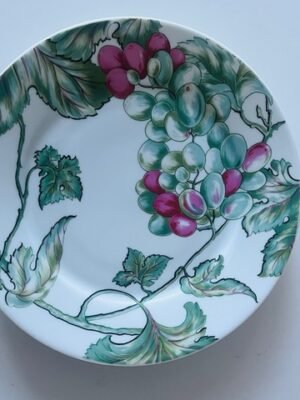 Philippe Deshoulières Limoges – Vendanges by Patrick Frey – Ontbijtborden / Dessertborden / Luncheon Plates (Set van 10)