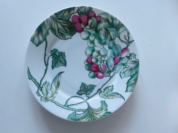 Philippe Deshoulières Limoges – Vendanges by Patrick Frey – Ontbijtborden / Dessertborden / Luncheon Plates (Set van 10)