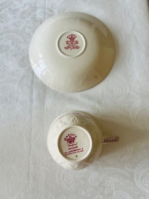 Mason’s – Stratford Pink – Kop en Schotels / Cups and Saucers Mason’s – Stratford Pink – Kop en Schotels / Cups and Saucers