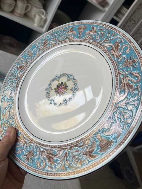 Wedgwood – Florentine W2714 Turquoise – Dinerbord / Dinner Plate