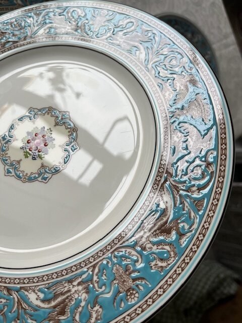 Wedgwood – Florentine W2714 Turquoise – Dinerbord / Dinner Plate