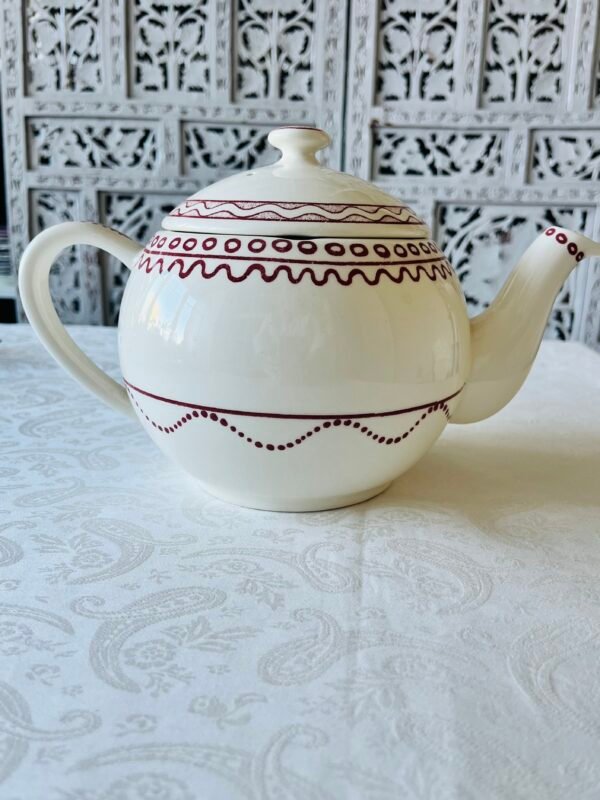 Gien Aurélie Rouge Theepot 1,2 liter