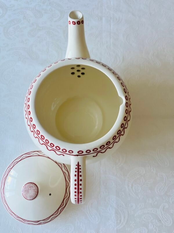 Gien Aurélie Rouge Theepot 1,2 liter