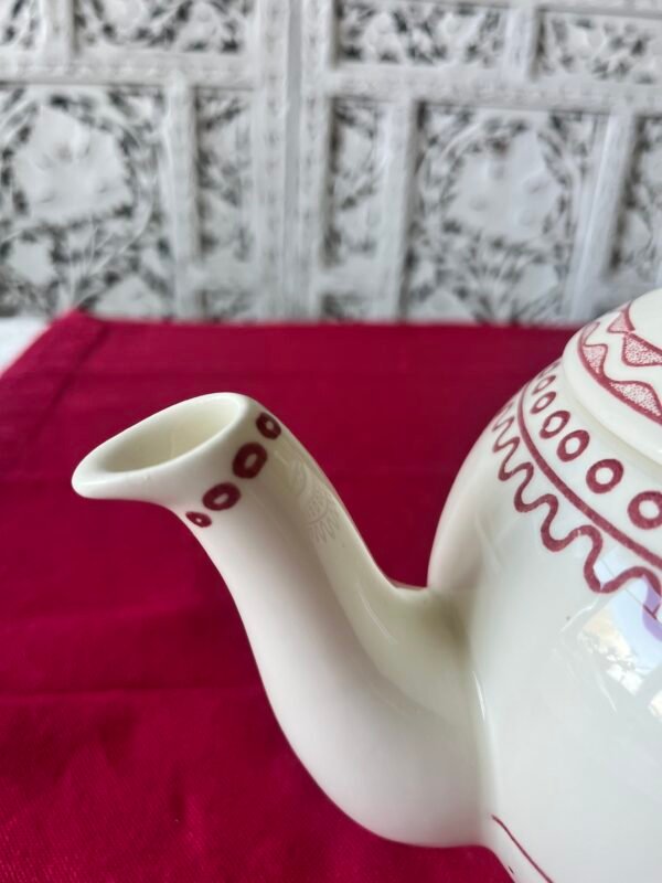 Gien Aurélie Rouge Theepot 1,2 liter