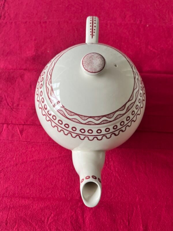 Gien Aurélie Rouge Theepot 1,2 liter