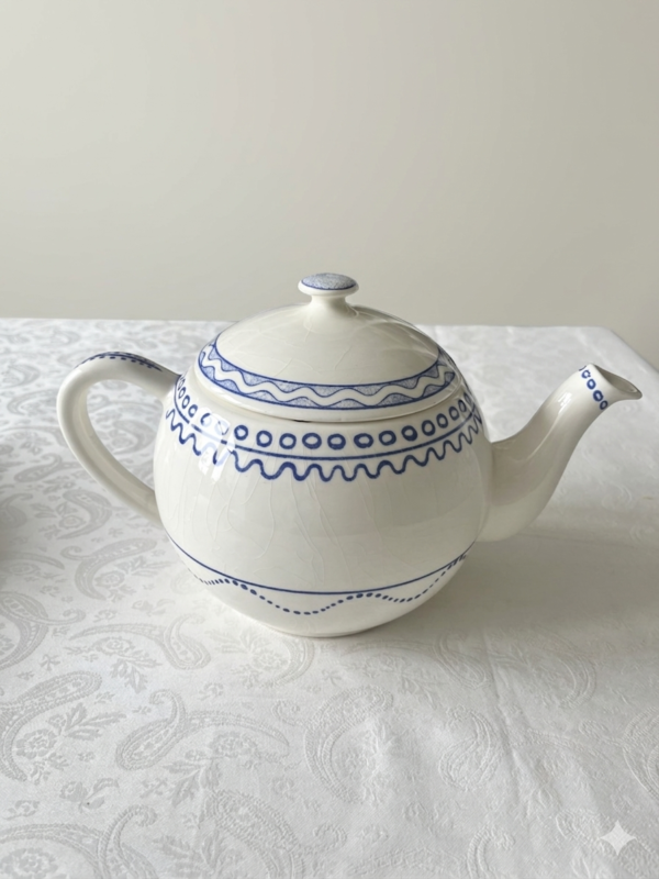 Gien Aurélie Bleu Theepot 1,2 liter