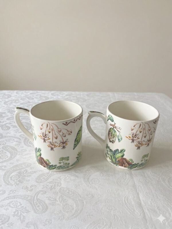 gien cacao koffie:theemokken zij aanzicht_0754 Gien Cacao set van 2 royale mokken met oor – 30 cl (Koffie/Thee)