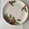 Gien Le Houx serveerbord taartschaal 30 cm basis wit