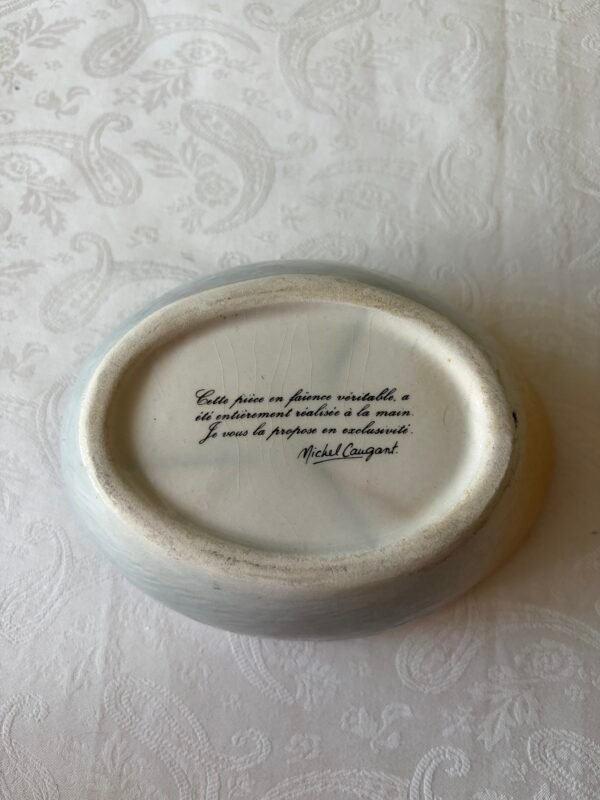 Michel Caugant Terrine Duif onderkant merkstempel