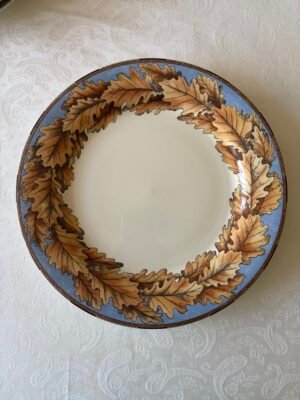 gien feuilles de chêne dinerbord vooraanxicht
