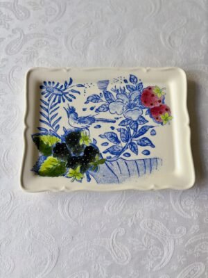 Gien Oiseau Bleu Fruits zuurschaaltje