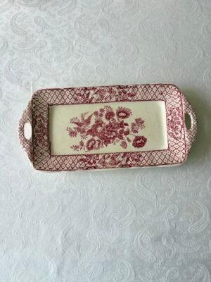 Mason's Stratford Pink cakeschaal met oren⁠
