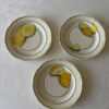 Gien citron de france 3 bordjes Gien Citron de France gebaksbordjes 3 bordjes